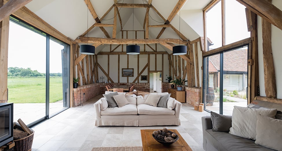 High net worth barn conversion