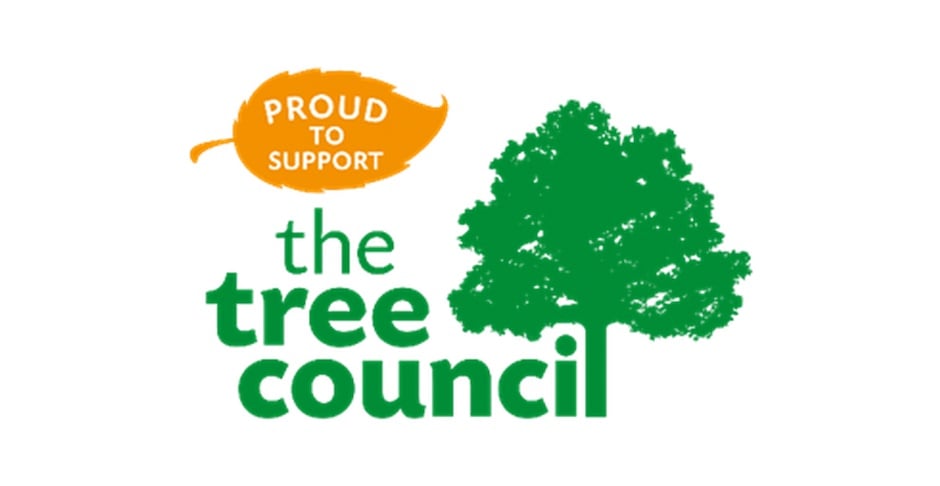 The Tree Council Logo on a white background.